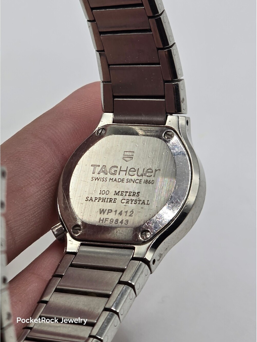 TAG Heuer Women’s "Alter Ego" WP1412 MOP Dial Quartz Sapphire 100m SS Bracelet - Picture 6 of 10